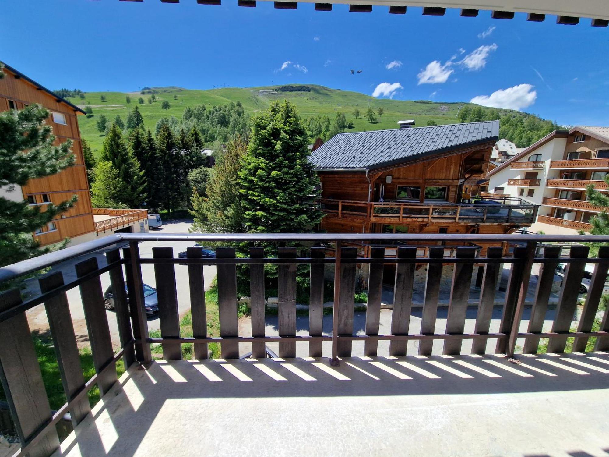 Les Brimbelles 27 Studio Au Pied Du Telemix De Belle Etoile Les Deux Alpes Exteriör bild